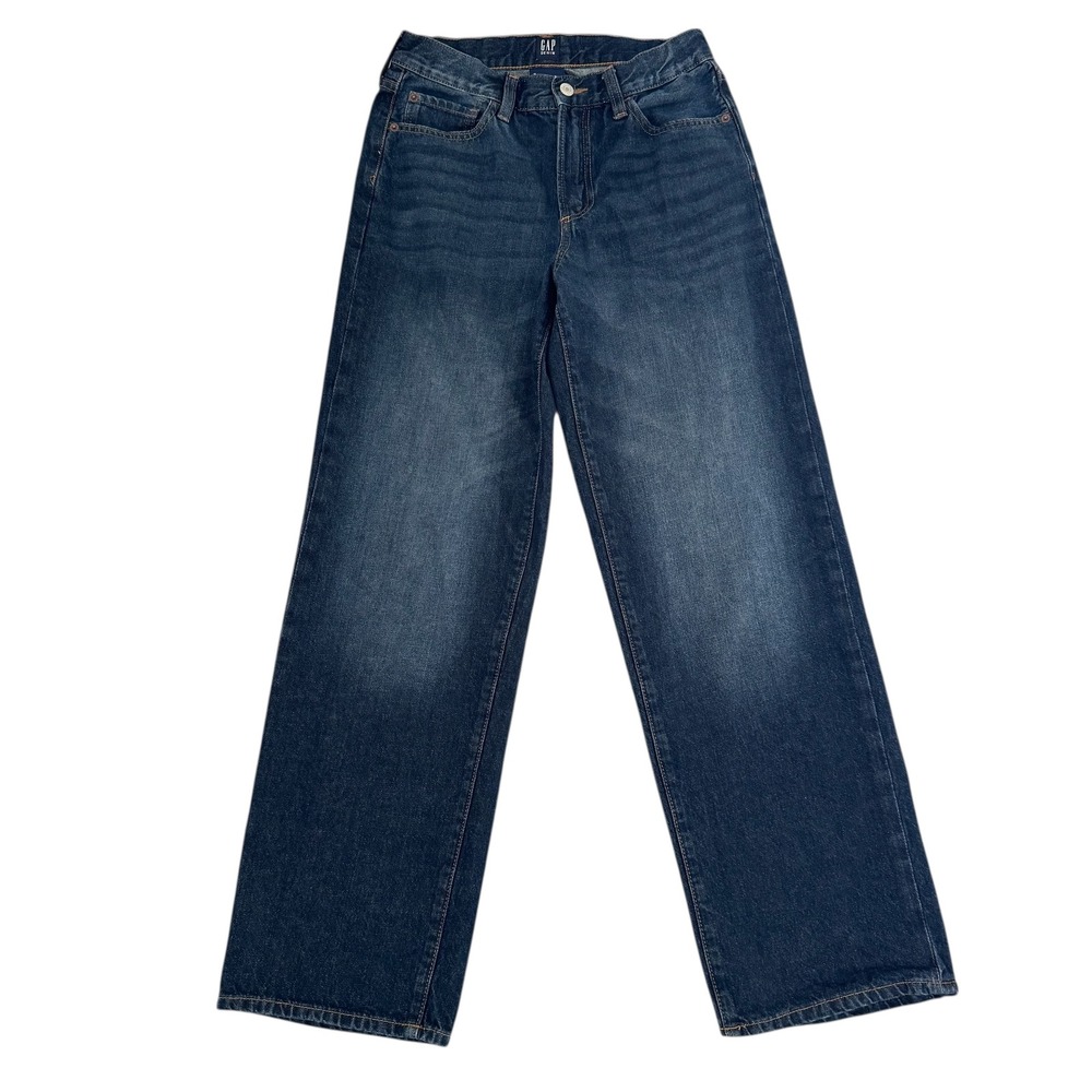 GAP 90s Size 16‎ 28x30 Relaxed Fit Dark Wash Denim Women's Jeans